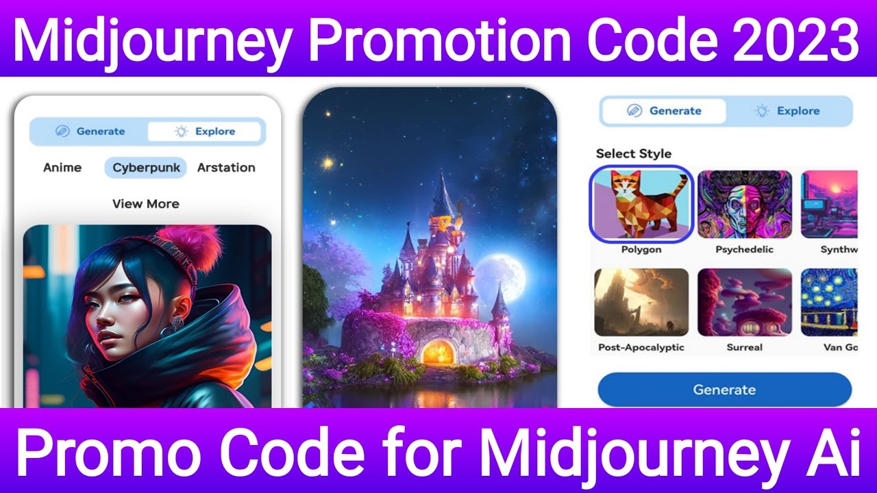 MIDJOURNEY PROMO CODE 2024